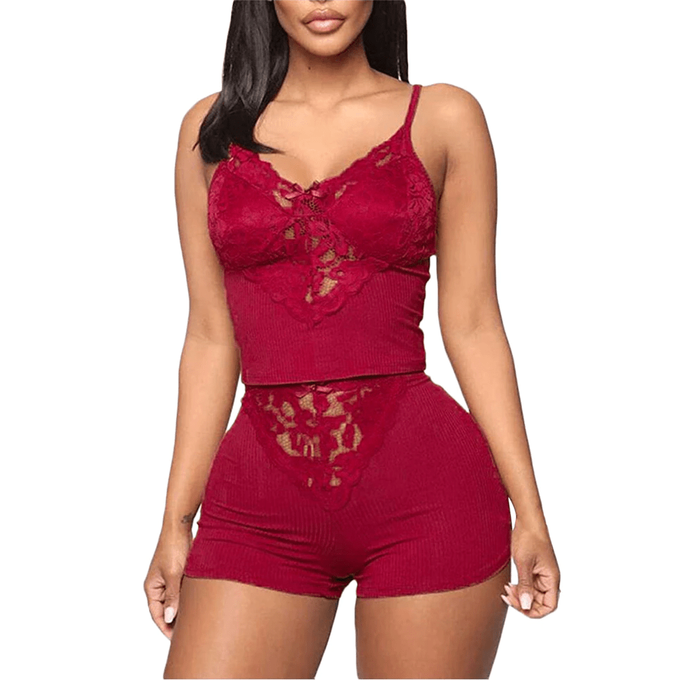 pyjama femme short debardeur