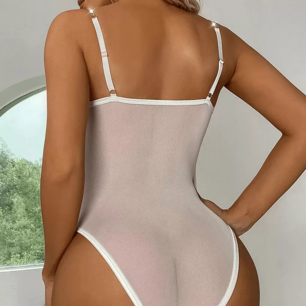 guêpière transparente