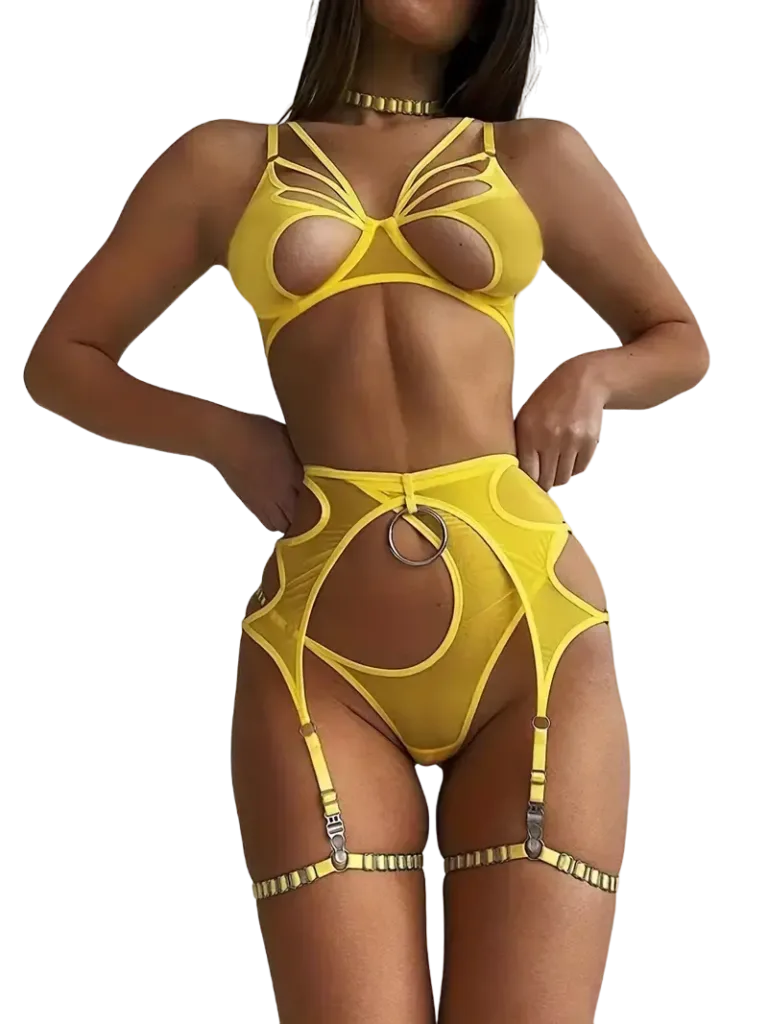 sous-vêtements jaunes