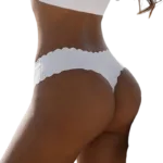tanga sans couture blanc